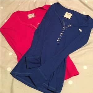Abercrombie Long Sleeved Shirts